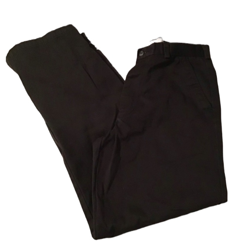 George Men Casual Black Dress Pants 32 x 32